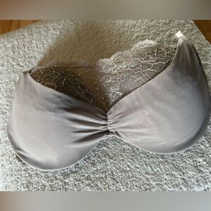 Victoria's Secret Cami Lace Push Up Bra in Beige/Grey 36D
